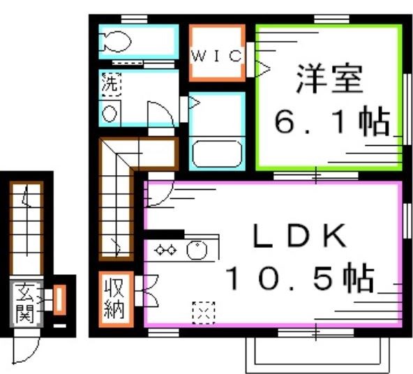 ロマネ武蔵野  間取り