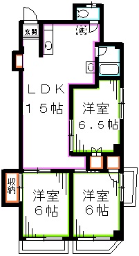 メゾン西荻窪 間取り