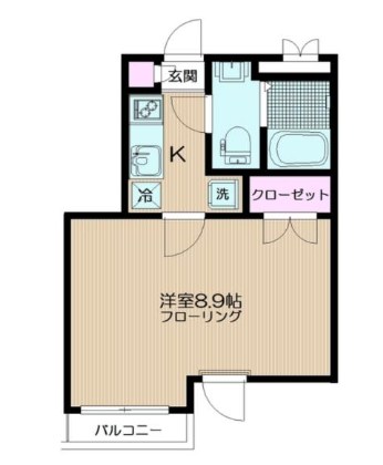 ヴェルデ中野本町  間取り