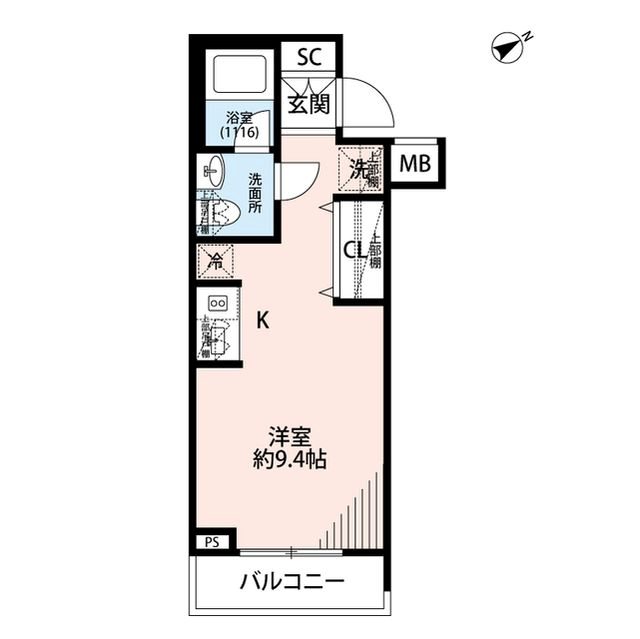 プレール・ドゥーク方南町 間取り