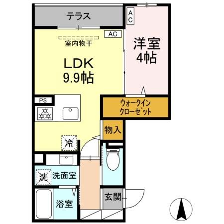 セレスティア中野上高田 間取り