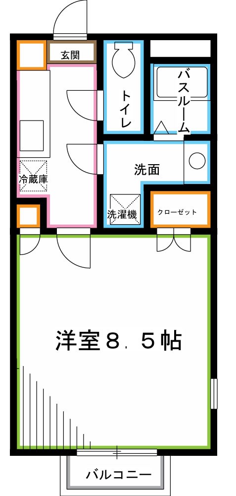クレセント荻窪 間取り