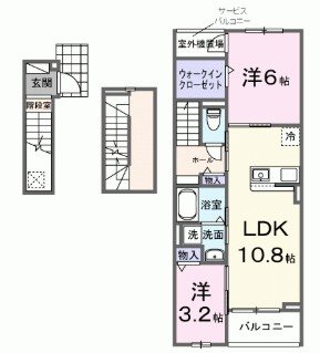LA.OHANA　田無 間取り
