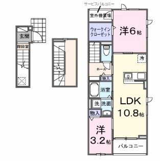 LA.OHANA　田無 間取り