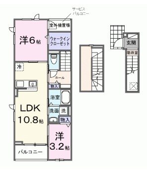 LA.OHANA　田無 間取り