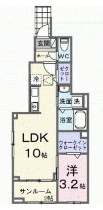 LA.OHANA　田無 間取り