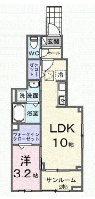 LA.OHANA　田無 間取り