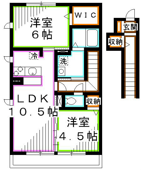 ブラン・トリスター 間取り図