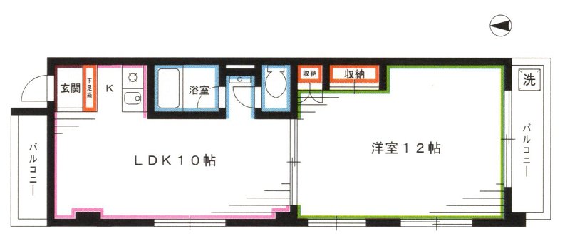 ゆうでん21 間取り