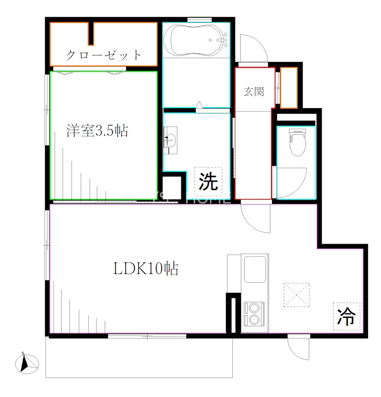 カルミア 間取り
