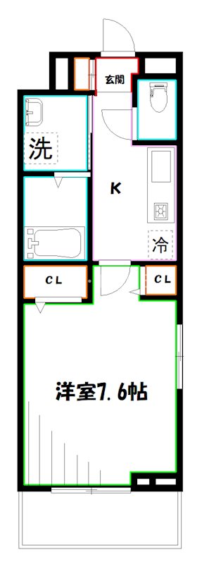 West　Primary 間取り