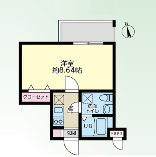 プラティーク高円寺 間取り