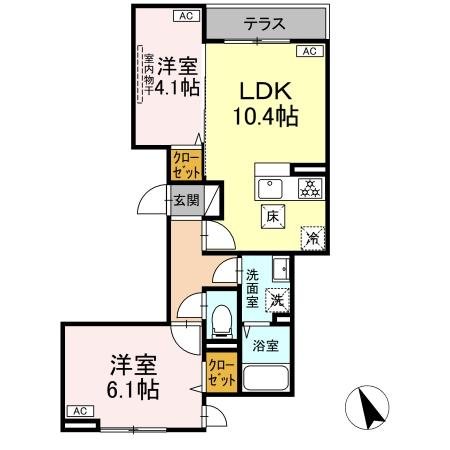 セレスティア鷺宮 間取り