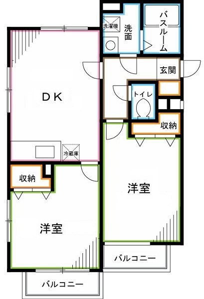 パインプラッツ 間取り