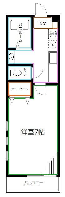セブンコート西荻 間取り