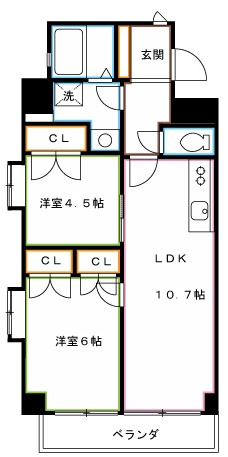YM三鷹 間取り