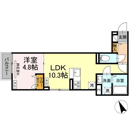 セレスティア鷺宮 間取り図