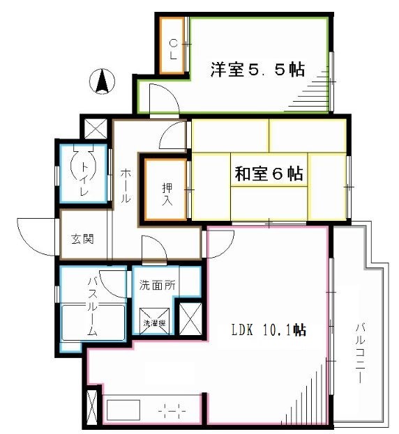 ルミエール荻窪 間取り