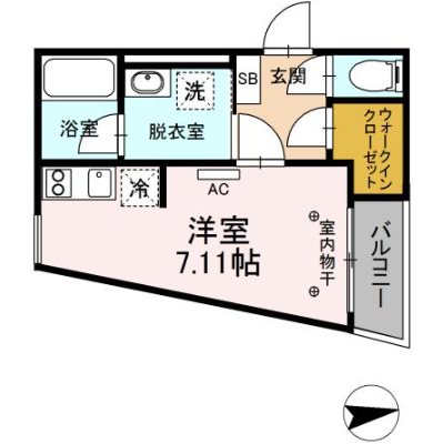 グランテージ新中野 間取り図