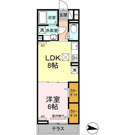 エクセリア上鷺宮Ⅰ 間取り図