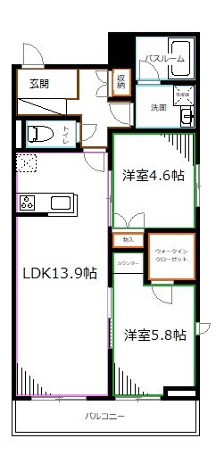 アーバン杉並本天沼  間取り