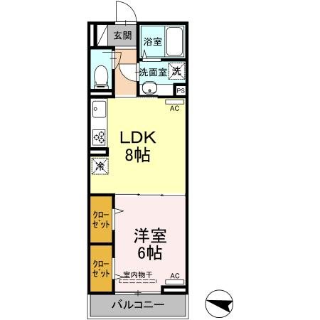 エクセリア上鷺宮Ⅱ 間取り図