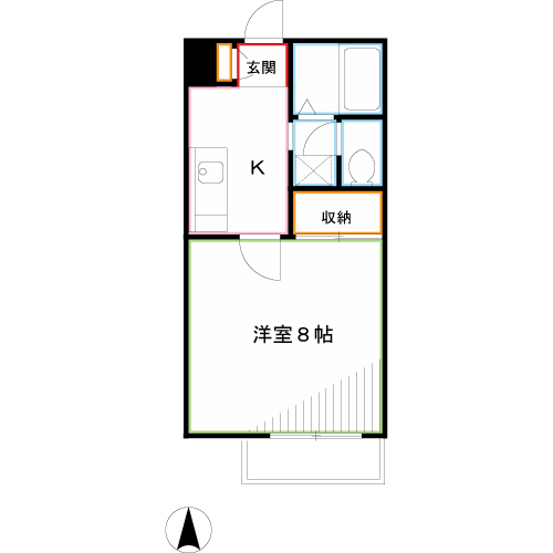 メゾンクレール 間取り