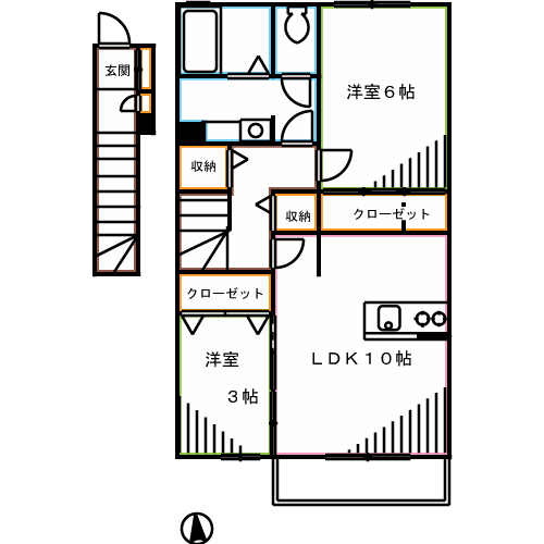 マグノリア  間取り