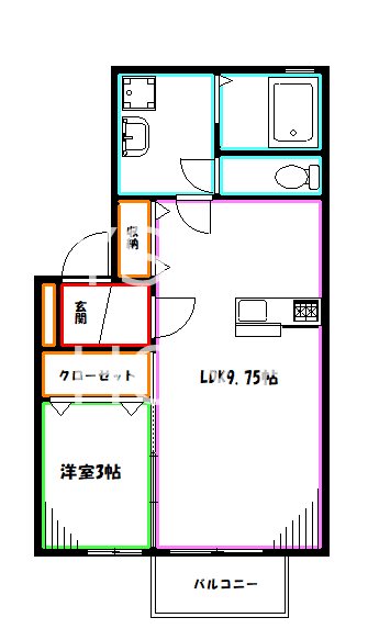 ノースタウン吉祥寺Ⅰ  間取り