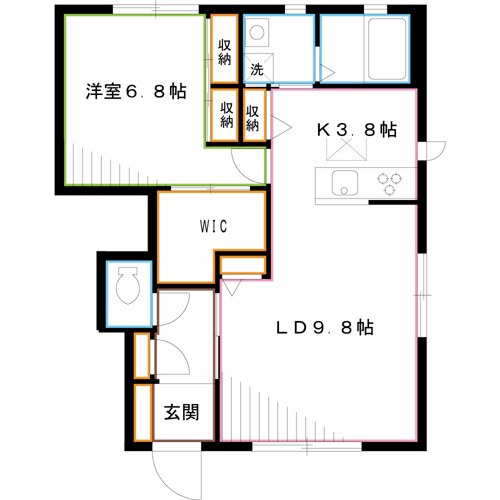 カナール 間取り
