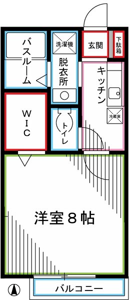プランドール・レーブⅡ 間取り