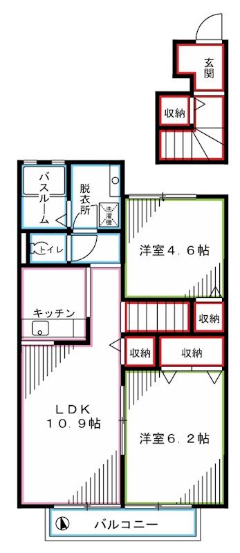 M.STAGEⅢ 間取り