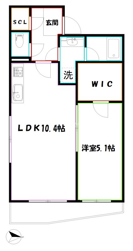 シャインヒルズ武蔵野 間取り