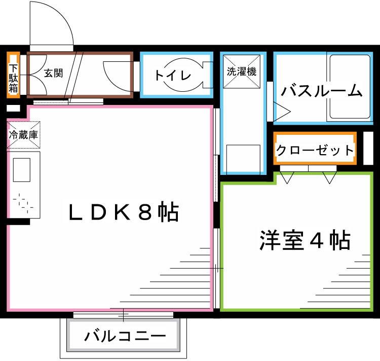 ラルゴ荻窪 間取り