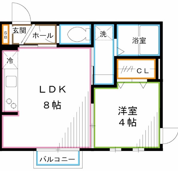 ラルゴ荻窪 間取り図