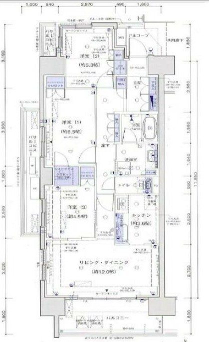 リビオ国分寺ステーションアベニュー 間取り