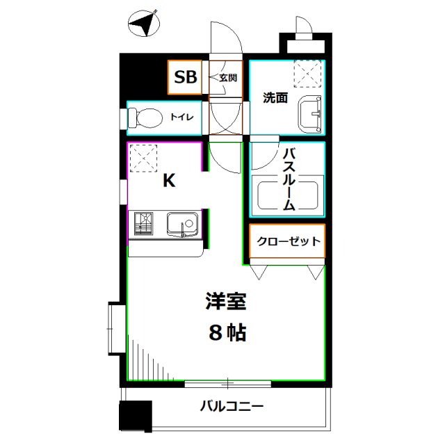 アヴァンセ吉祥寺 間取り