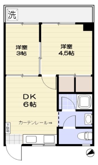 エントピア中野 間取り