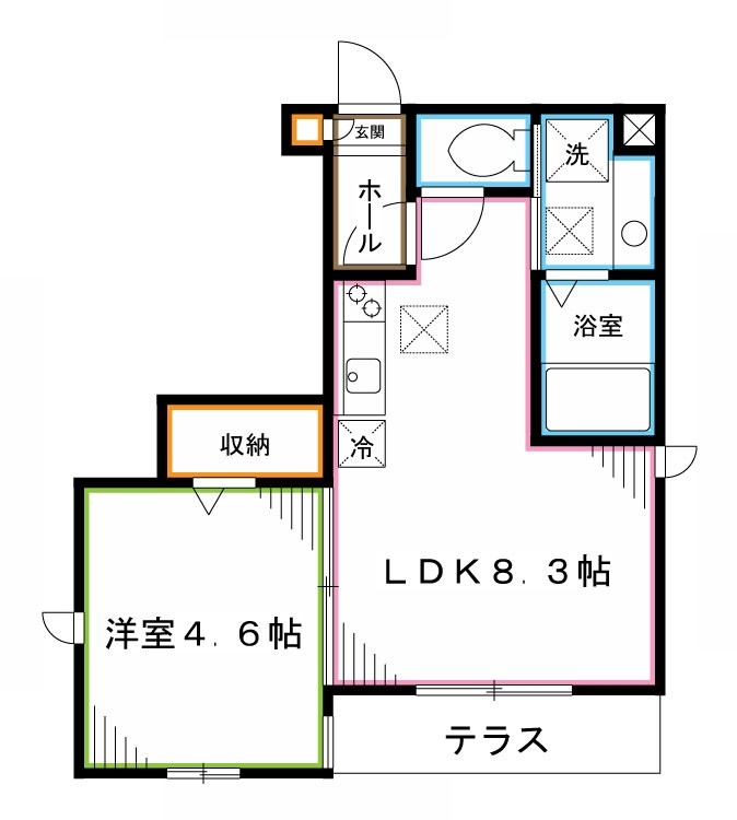 スミレハイツ 間取り