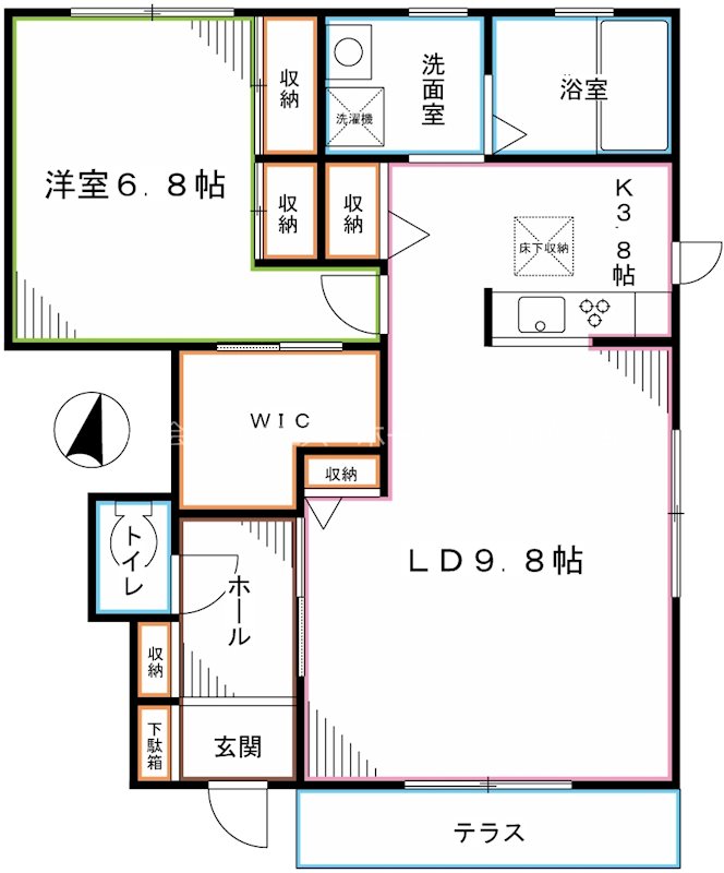 カナール 間取り