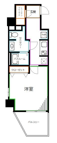 GENOVIA荻窪skygarden 間取り