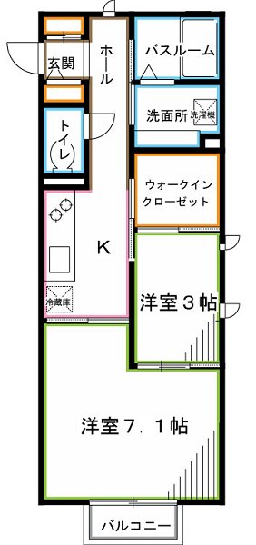 メゾン・ド・プランセス 間取り