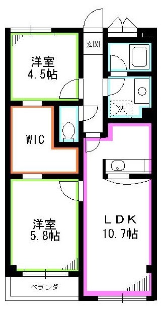 Ｐ・Ｌｉｍｅ 間取り図