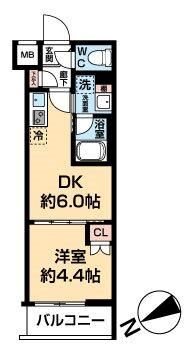 ハーモニーレジデンス中野NORTH ARAI 間取り