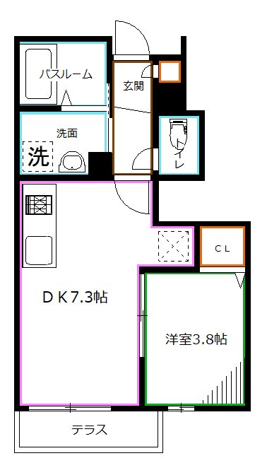 Charmant（シャルマン） 間取り