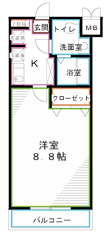 パインバンフソノ 間取り