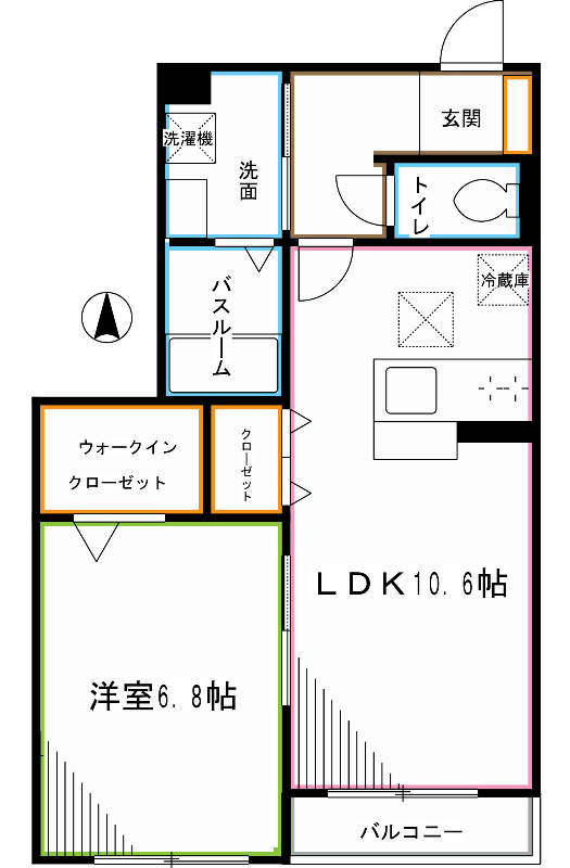 グランドウル上井草 間取り