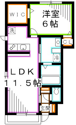 サニーフラット善福寺 間取り