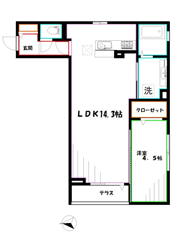 D-Style境 間取り