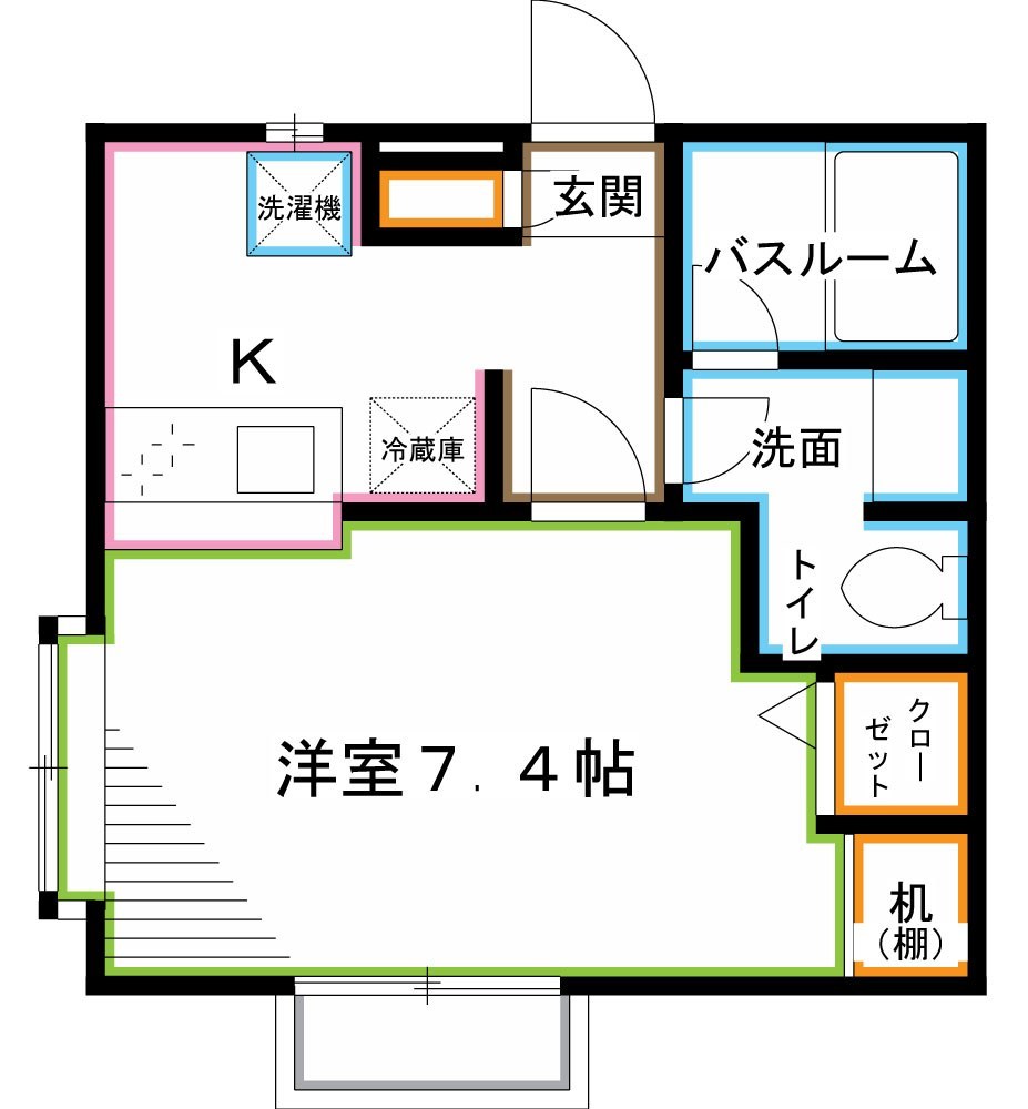 アドミラブール・アビテ 間取り図